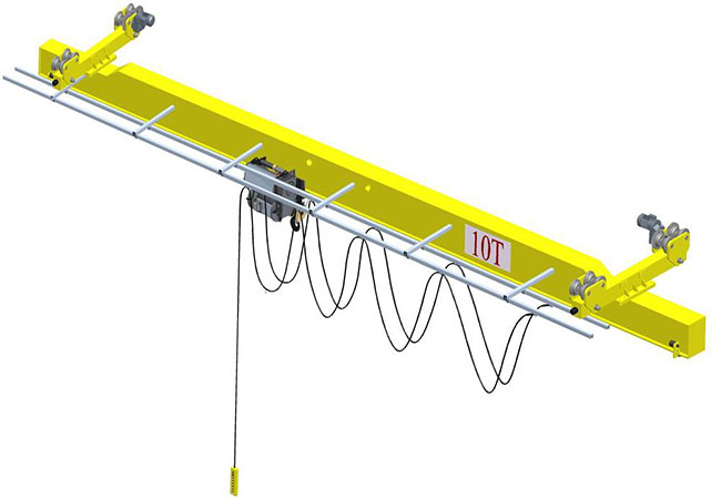 Egyetlen Girder Beam felfüggesztés Overhead Crane.jpg Single Girder Beam Suspension Overhead Crane.jpg